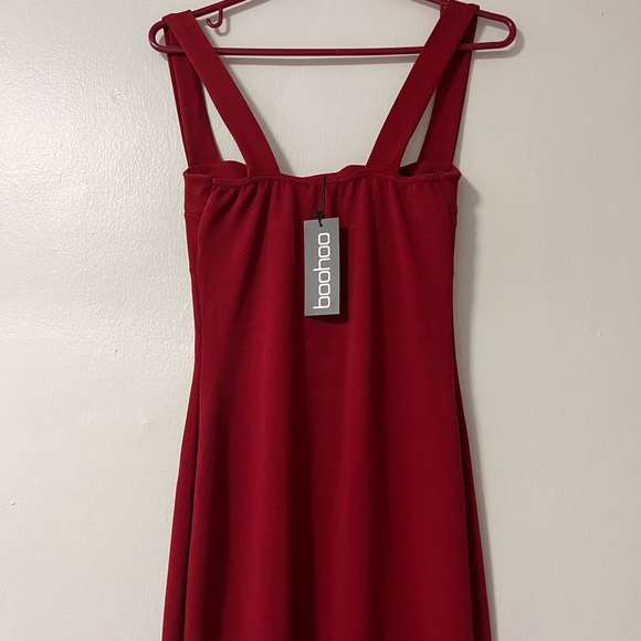 Floor length, high slit evening dress - Picture 2 of 3